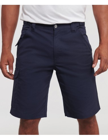 RUS-0R002M0-Workwear Polycotton Twill Shorts
